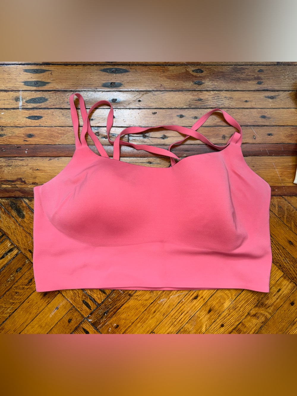 OFFLINE By Aerie Real Me Hold Up!
Strappy Sports Bra